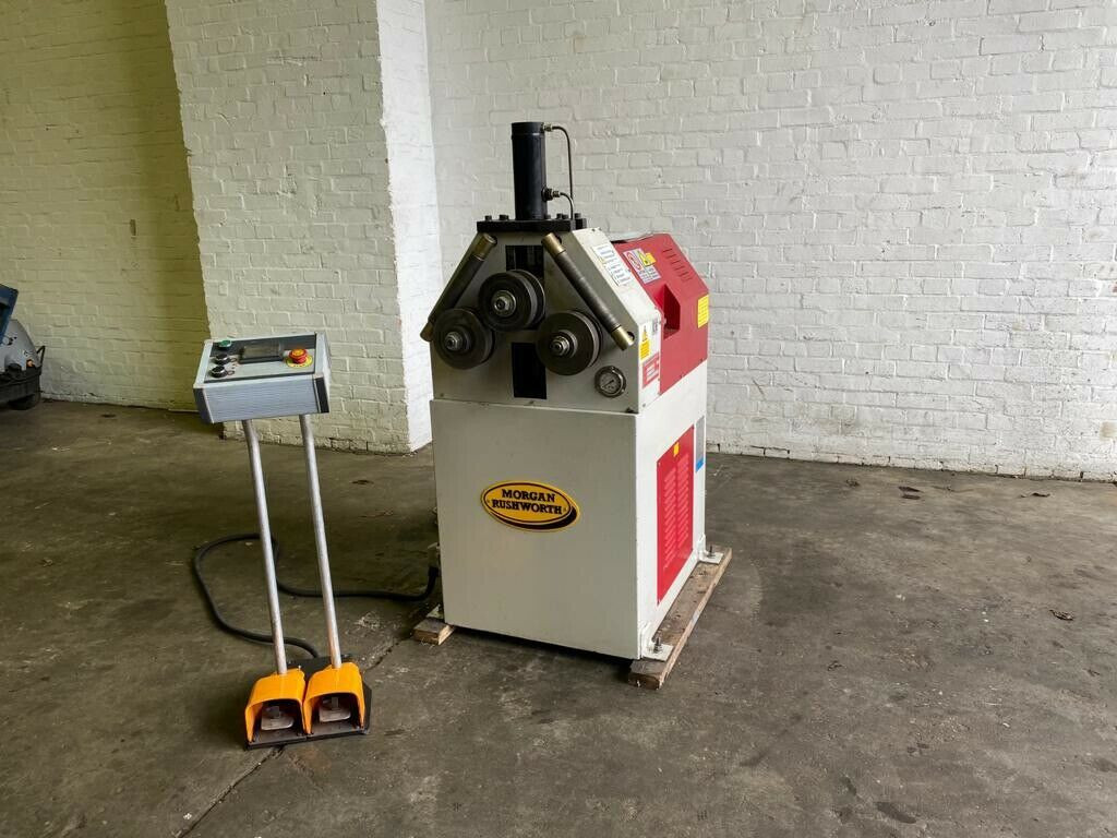 Morgan Rushworth HRS 50 / 160 Powered Section Bending Rolls / Ring Roller