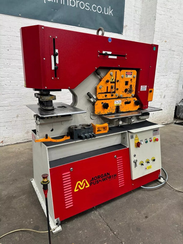 Morgan Rushworth HST 70 Universal Hydraulic Ironworker, photo 2