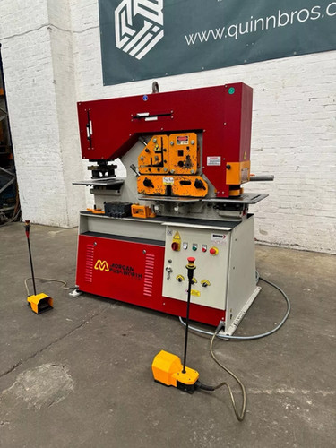 Morgan Rushworth HST 70 Universal Hydraulic Ironworker, photo 3