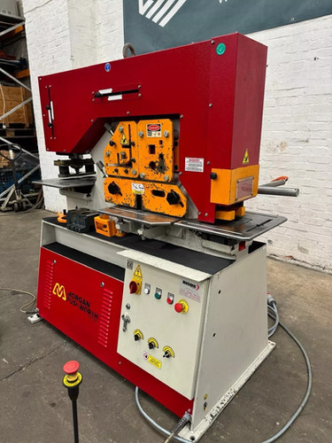 Morgan Rushworth HST 70 Universal Hydraulic Ironworker, photo 4