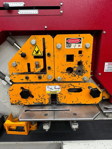 Morgan Rushworth HST 70 Universal Hydraulic Ironworker, photo 5