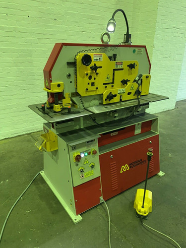 Morgan Rushworth HSW45 Hydraulic Universal Ironworker