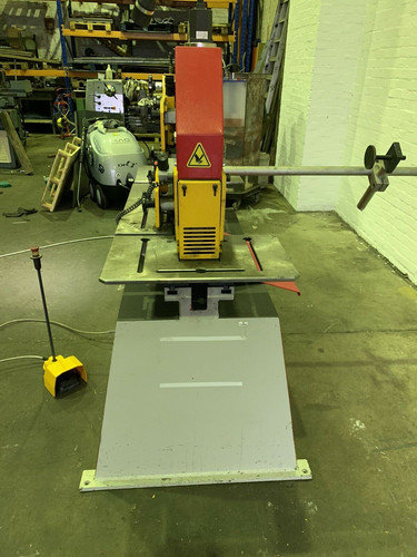 Morgan Rushworth HSW45 Hydraulic Universal Ironworker, photo 5