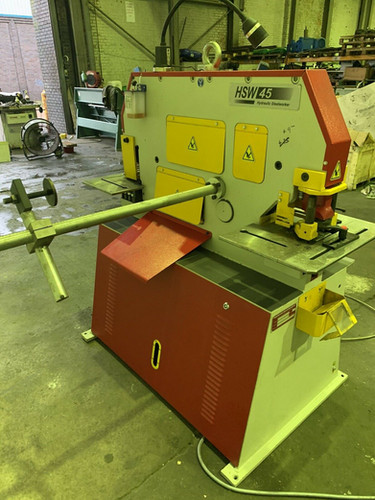 Morgan Rushworth HSW45 Hydraulic Universal Ironworker, photo 6