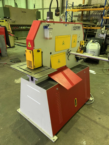Morgan Rushworth HSW45 Hydraulic Universal Ironworker, photo 7