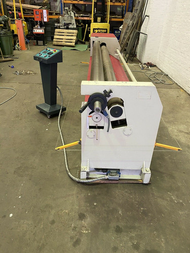 Morgan Rushworth Hydraulic Pyramid Bending Slip Rolls, photo 3