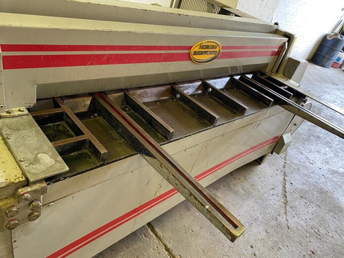 Morgan Rushworth Mechanical 2m Sheet Metal Guillotine, photo 5