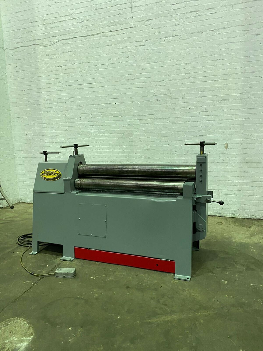 Morgan Rushworth Powered Pyramid Bending Slip Rolls