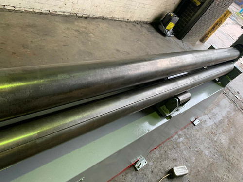 Morgan Rushworth Powered Pyramid Bending Slip Rolls 2.5m x 4mm, photo 2