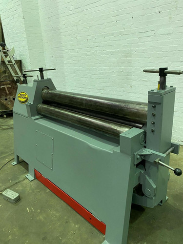 Morgan Rushworth Powered Pyramid Bending Slip Rolls, photo 2