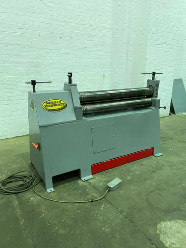 Morgan Rushworth Powered Pyramid Bending Slip Rolls, photo 6