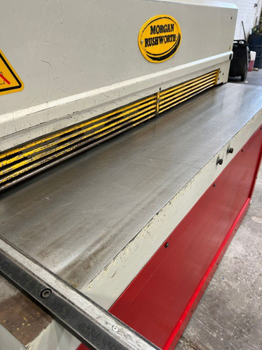 Morgan Rushworth RGMS 1550/3 Sheet Metal Guillotine, photo 4
