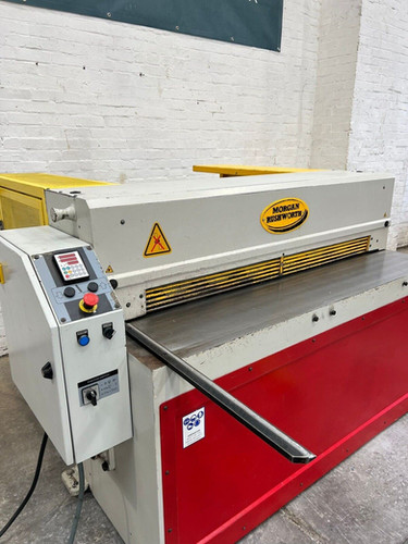 Morgan Rushworth RGMS 1550/3 Sheet Metal Guillotine, photo 8