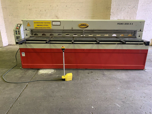 Morgan Rushworth RGMS 3050 X 4 Mechanical Guillotine, photo 2