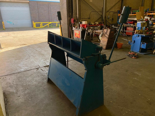 Morgan Rushworth Sheet Metal Folder Box And Pan, photo 2