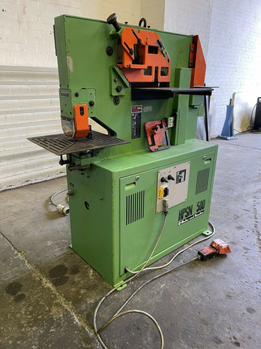 Mubea HPSN 500 Hydraulic Universal Iron Worker, photo 2