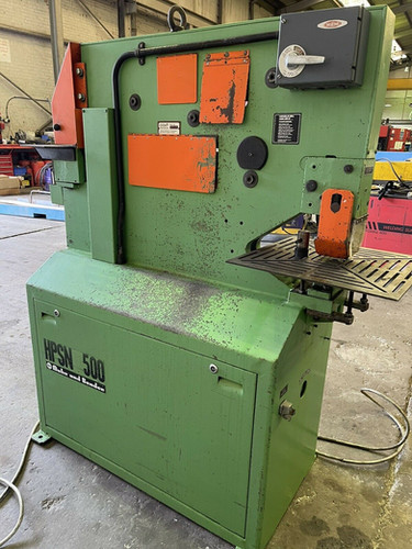 Mubea HPSN 500 Hydraulic Universal Iron Worker, photo 3