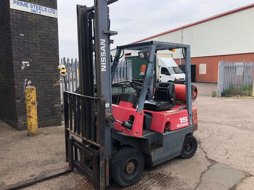 Nissan JO1A15 Gas Forklift Truck 1.5 tons