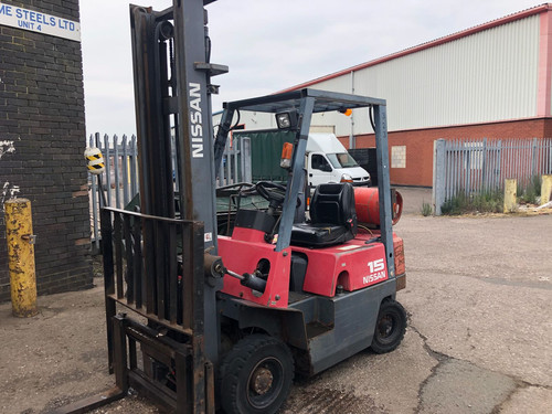 Nissan JO1A15 Gas Forklift Truck 1.5 tons, photo 6