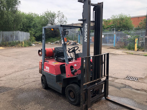 Nissan JO1A15 Gas Forklift Truck 1.5 tons, photo 7