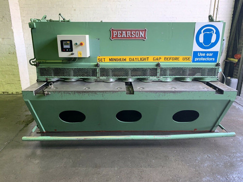Pearson 10mm Hydraulic Shear Capacity: 2.5m x 10mm With: Programmable Backgau, photo 8