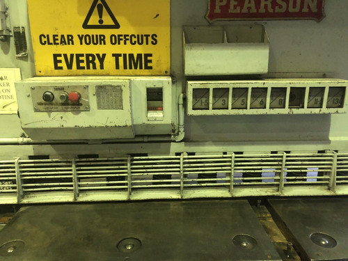 Pearson Hydraulic Guillotine 2550mm x 13mm, photo 4
