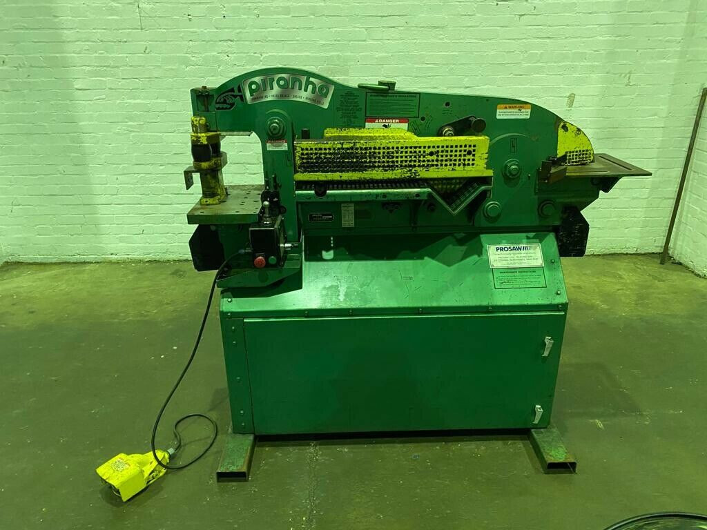 Piranha P50 Hydraulic Universal Iron Worke