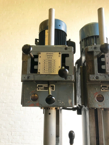 Pollard 150A Twin Spindle Sensitive Pillar Drill, photo 8