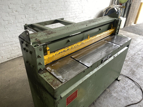 Press & Shear 1250mm Sheet Metal Guillotine, photo 8