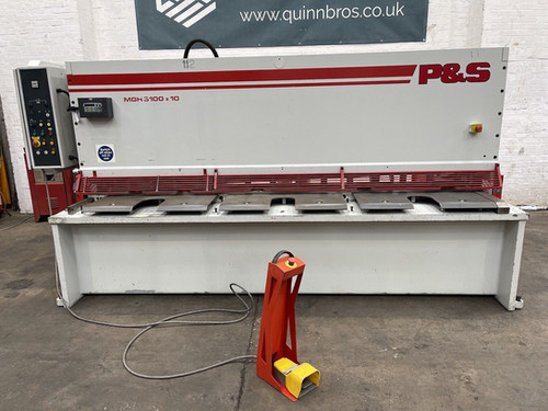 Press & Shear (Baykal) MGH 3110 Hydraulic Sheet Metal Guillotine, photo 2