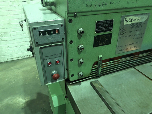 Press & Shear ELGA Mechanical Sheet Metal Guillotine, photo 8