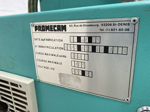 Promecam ITP-3012 Hydraulic Press Brake, photo 3