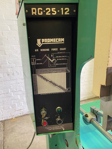 Promecam RG2512 Hydraulic Press Brake, photo 6