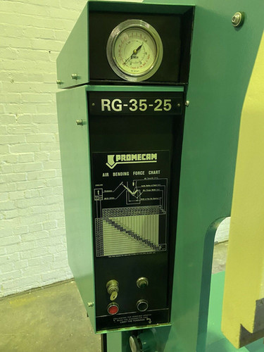 Promecam RG3525 CNC Hydraulic Press Brake, photo 6