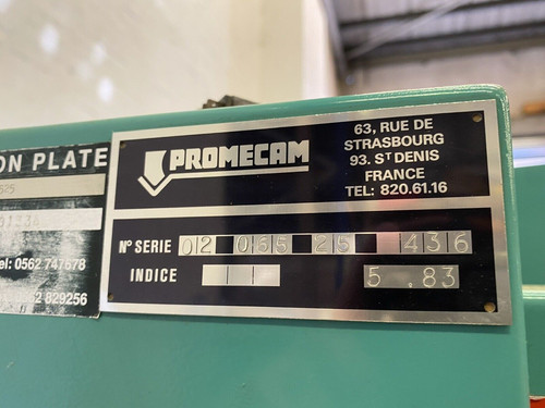 Promecam RG6525 Hydraulic Press Brake, photo 2