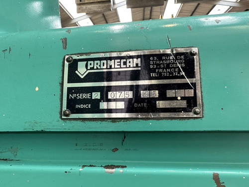 Promecam RG7525 Hydraulic Press Brake, photo 8