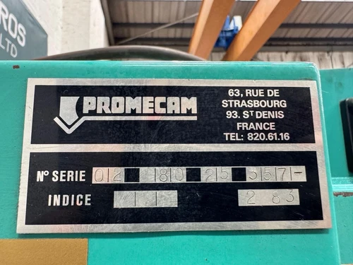 Promecam RG8025 CNC Hydraulic Press Brake, photo 7