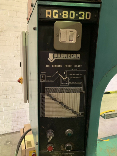 PROMECAM RG8030 Hydraulic CNC Press Brake 3m x 80 ton, photo 5
