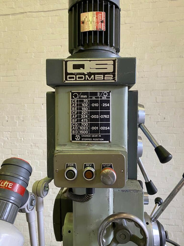 Qualters & Smith QDM32 Pillar Drill, photo 4