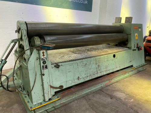 ROUNDO PS340 Powered Pyramid Bending Slip Rolls, photo 4