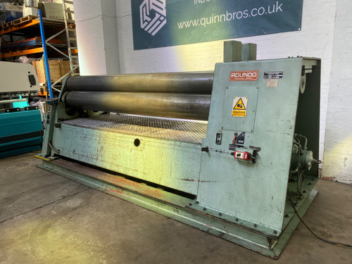 ROUNDO PS340 Powered Pyramid Bending Slip Rolls, photo 8