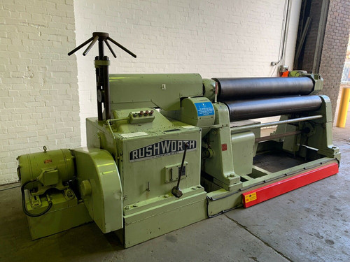 Rushworth Powered Pyramid Bending Slip Rolls, photo 2