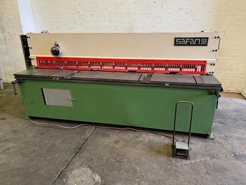 Safan 2504 Hydraulic Sheet Metal Guillotine, photo 7