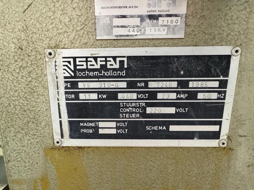 SAFAN (Holland) model VS310-6 Hydraulic Guillotine, photo 8