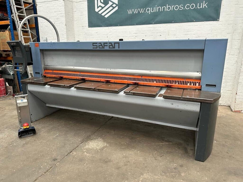 SAFAN HT 310-6 TS CNC Hydraulic Sheet Metal Guillotine, photo 2