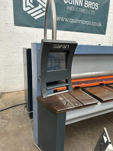 SAFAN HT 310-6 TS CNC Hydraulic Sheet Metal Guillotine, photo 6