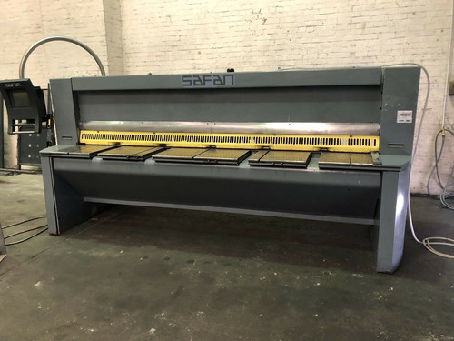 SAFAN HT 310-6 TS CNC Hydraulic Sheet Metal Guillotine, photo 1