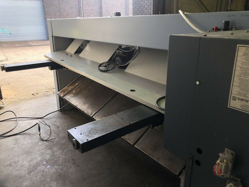 SAFAN HT 310-6 TS CNC Hydraulic Sheet Metal Guillotine, photo 5