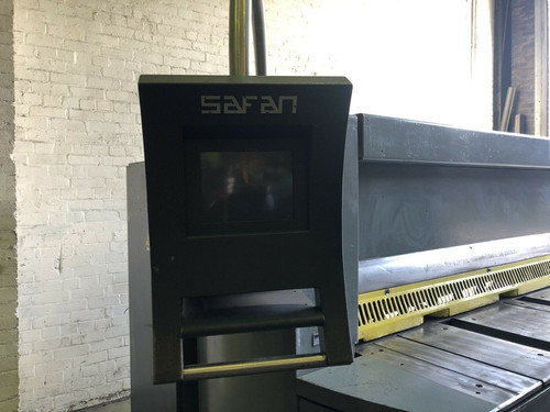 SAFAN HT 310-6 TS CNC Hydraulic Sheet Metal Guillotine, photo 6
