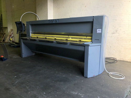 SAFAN HT 310-6 TS CNC Hydraulic Sheet Metal Guillotine, photo 7